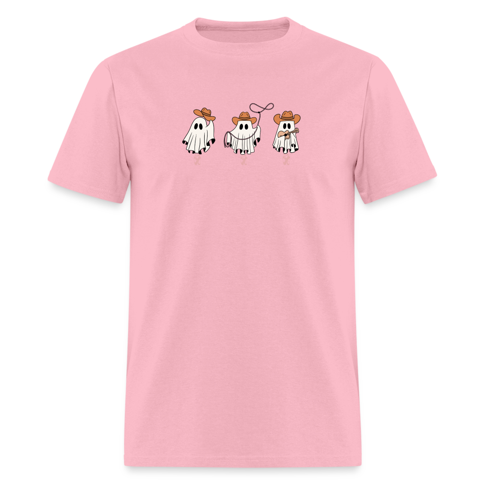 Western Ghost Ballerinas, Unisex Ballet T-Shirt - pink