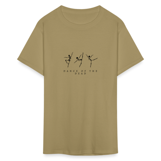 Dance of The Dead, Unisex Ballet T-Shirt - khaki