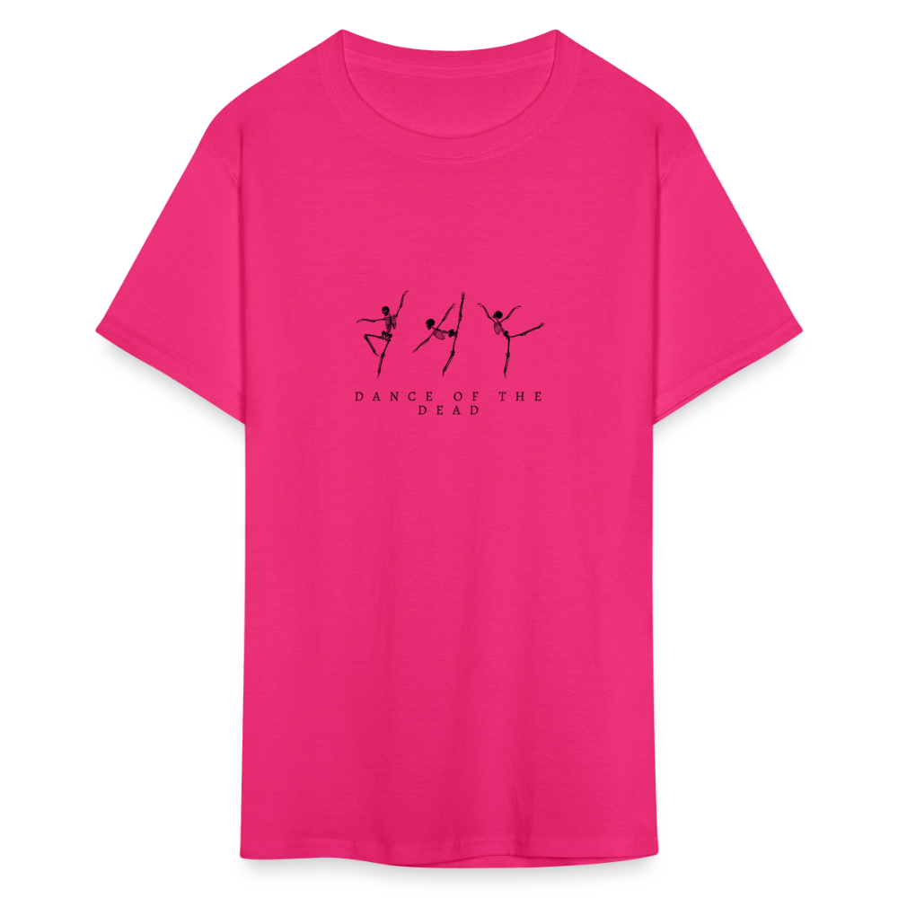 Dance of The Dead, Unisex Ballet T-Shirt - fuchsia