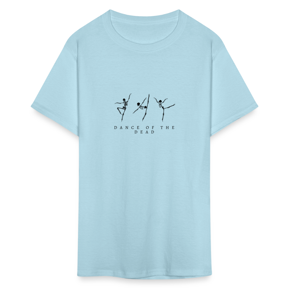 Dance of The Dead, Unisex Ballet T-Shirt - powder blue