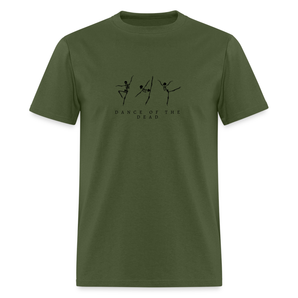 Dance of The Dead, Unisex Ballet T-Shirt - military green