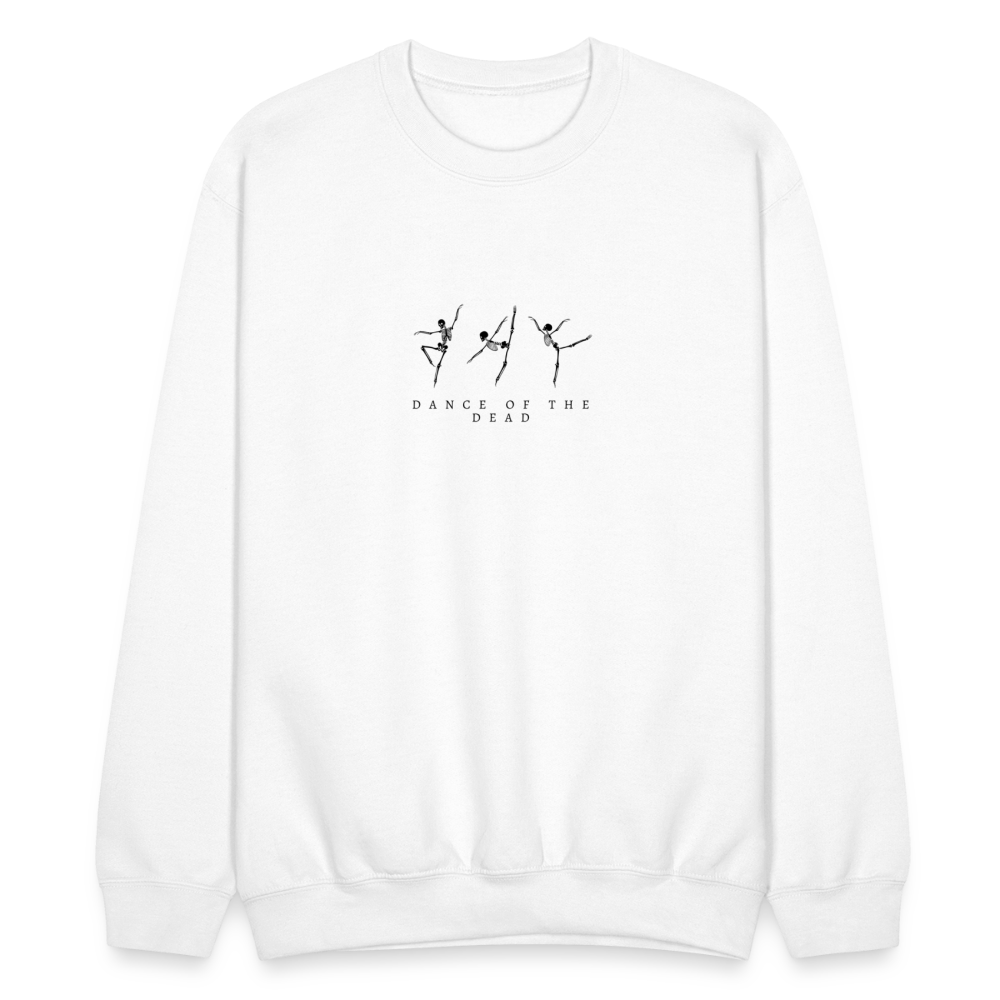 Dance of The Dead, Unisex Ballet Sweatshirt - white