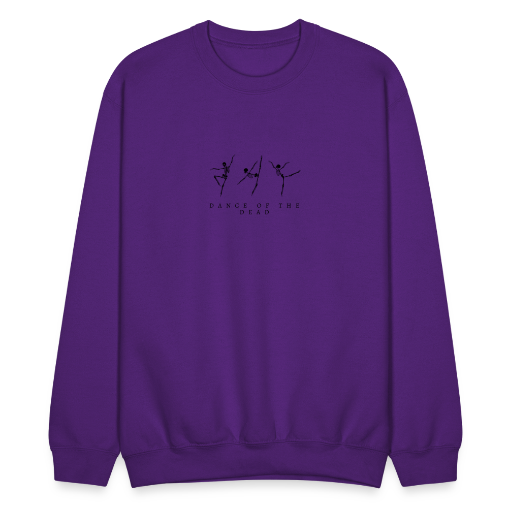 Dance of The Dead, Unisex Ballet Sweatshirt - purple