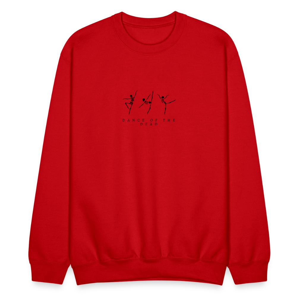 Dance of The Dead, Unisex Ballet Sweatshirt - red