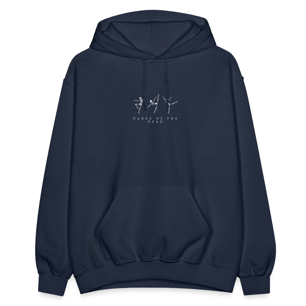 Dance of The Dead, Unisex Ballet Hoodie - navy