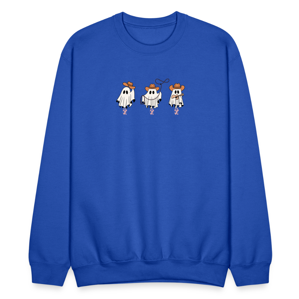 Western Ghost Ballerinas, Unisex Ballet Sweatshirt - royal blue