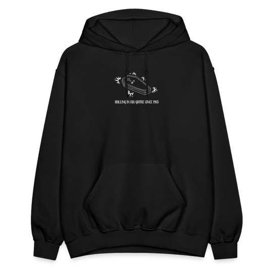 Mr. B Rolling In His Grave, Unisex Ballet Hoodie - black